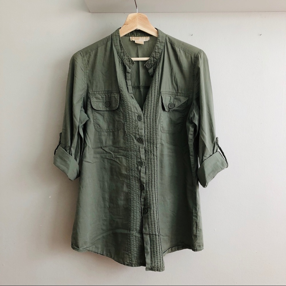 Michael Kors Tunic Button-up